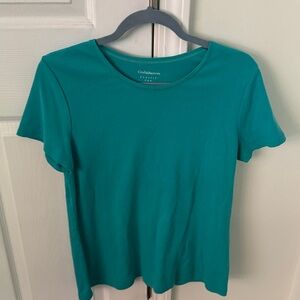Croft & Barrow Teal Short Sleeve Tee